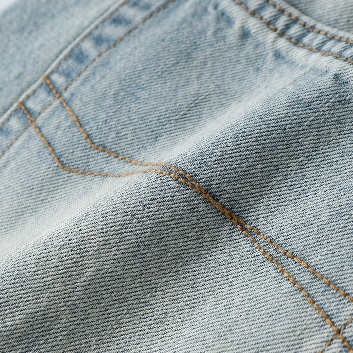 Flared Loose Fit Jeans High Street Washed Vintage