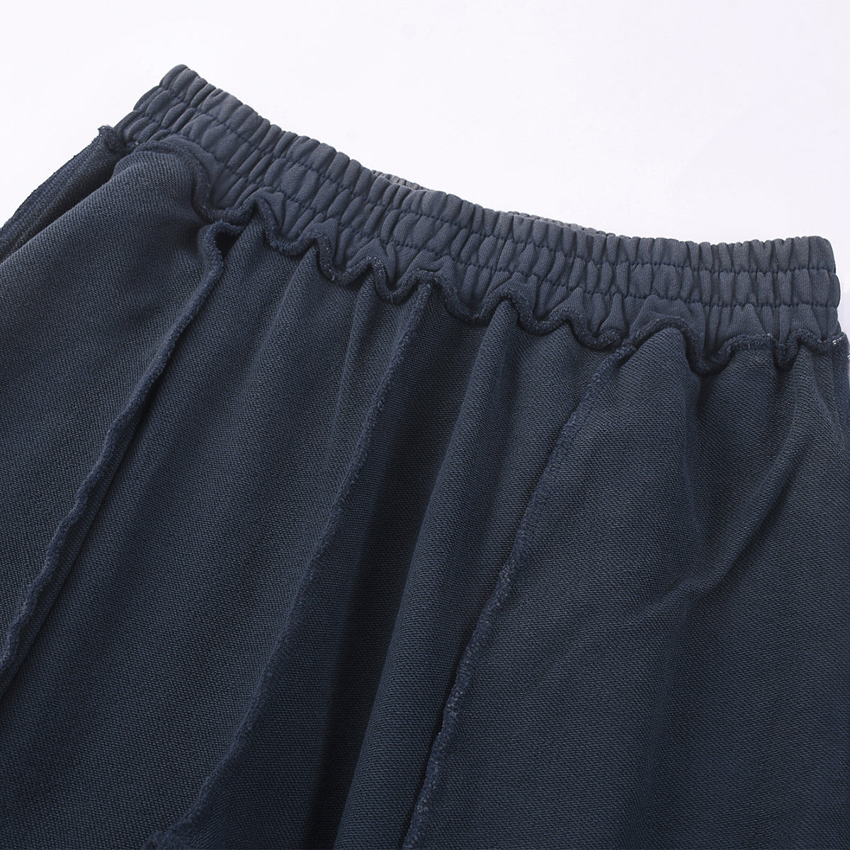 Contrast Side-Stripe Cotton Sweatpants