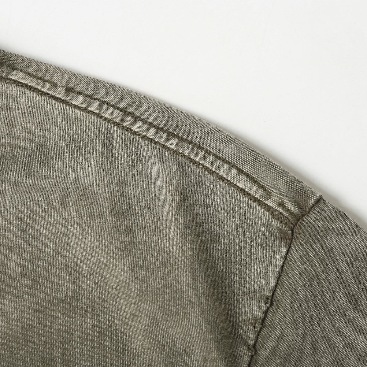 Streetwear Inspired Color Blocked Washed Casual Cotton Tee