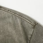 Streetwear Inspired Color Blocked Washed Casual Cotton Tee