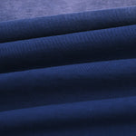 Dark Blue Loose Fit Faded Tee 250gsm