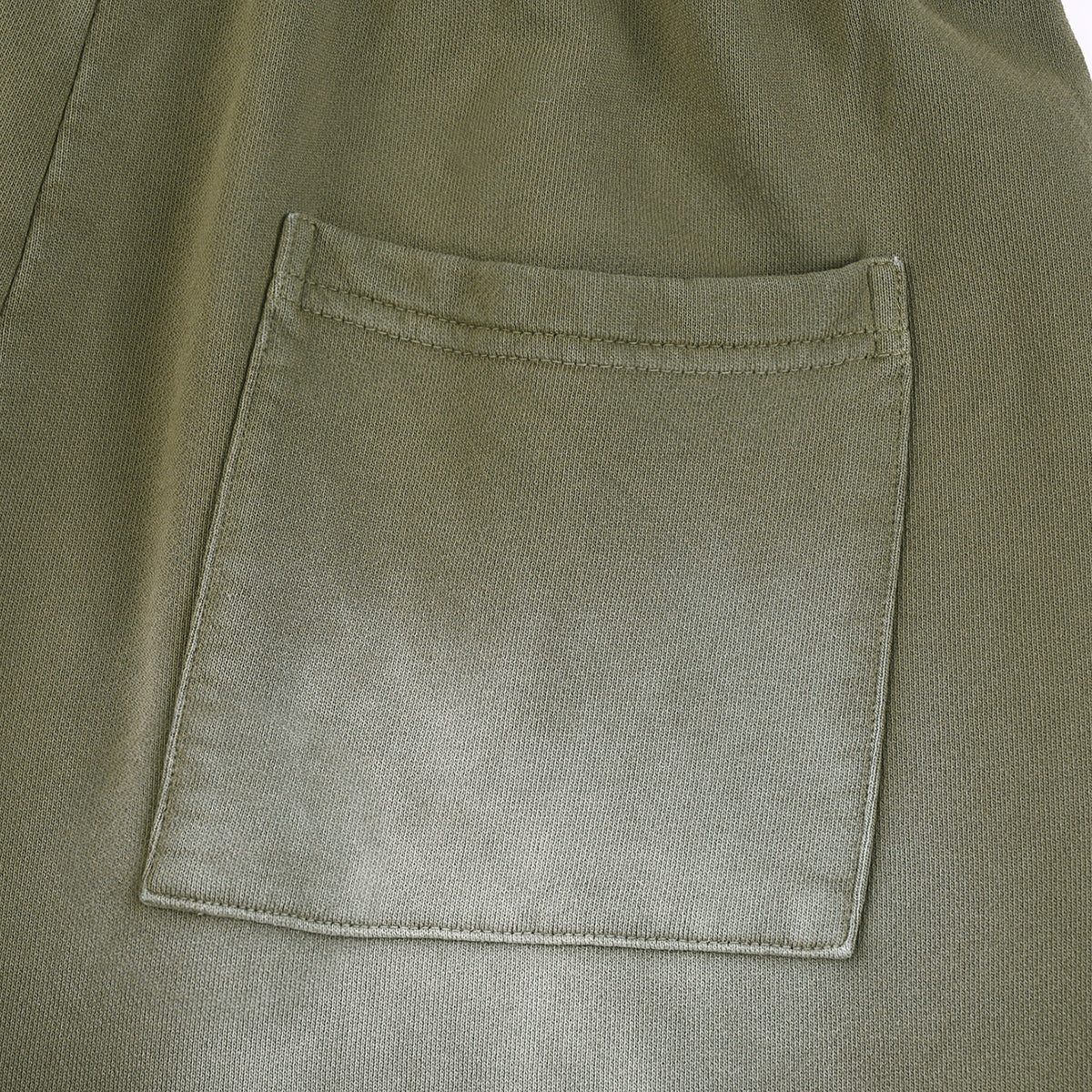 Washed Faded Relaxed Fit Shorts