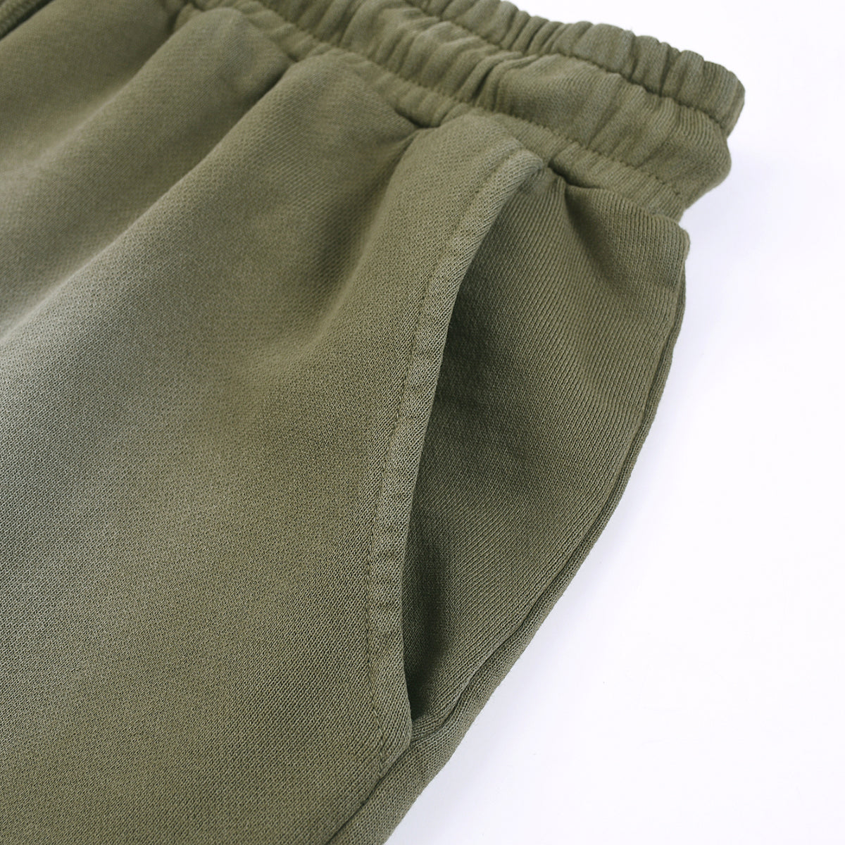 Washed Faded Relaxed Fit Shorts