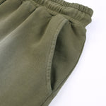 Washed Faded Relaxed Fit Shorts