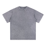 Stone Wash Loose Fit T Shirt 250gsm