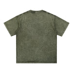 Washed Faded Baggy Cotton Tee 250gsm