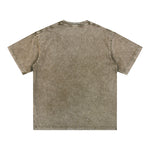 Washed Faded Baggy Cotton Tee 250gsm