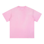 Women's Stone-Washed Pink Tee 250gsm