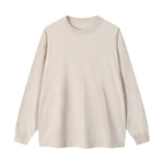 Crew Neck Acid Wash Sweatshirt-INNBLAC Fashion Apparel