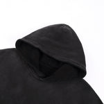 Stone Wash Kangaroo Pocket Hoodie-INNBLAC Fashion Apparel