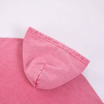 Washed Faded Kangaroo Pocket Hoodie-INNBLAC Fashion Apparel