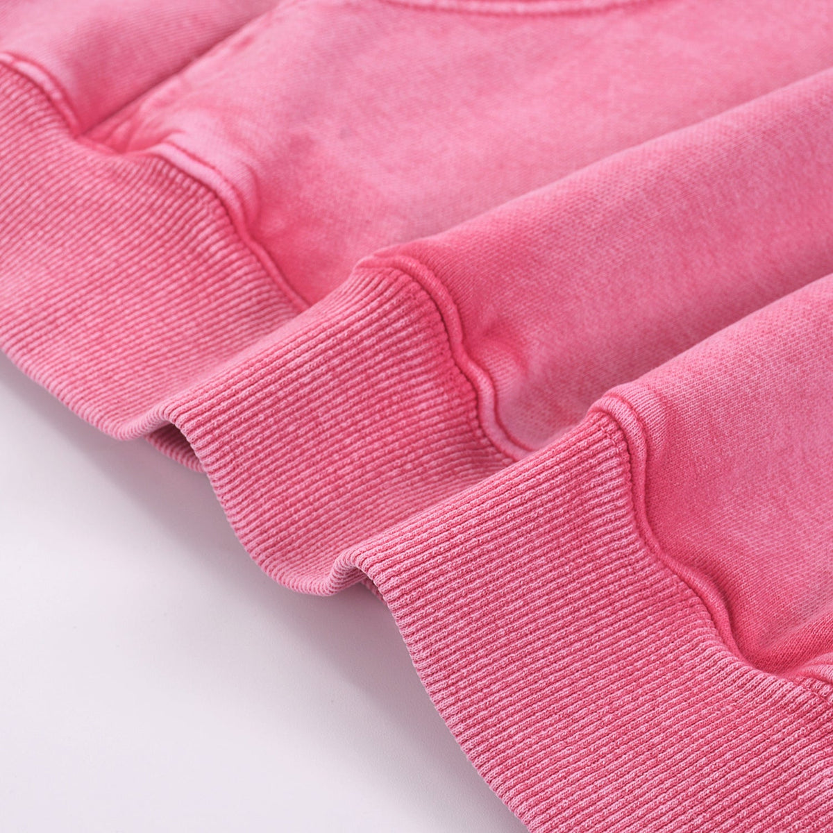 Washed Faded Kangaroo Pocket Hoodie-INNBLAC Fashion Apparel