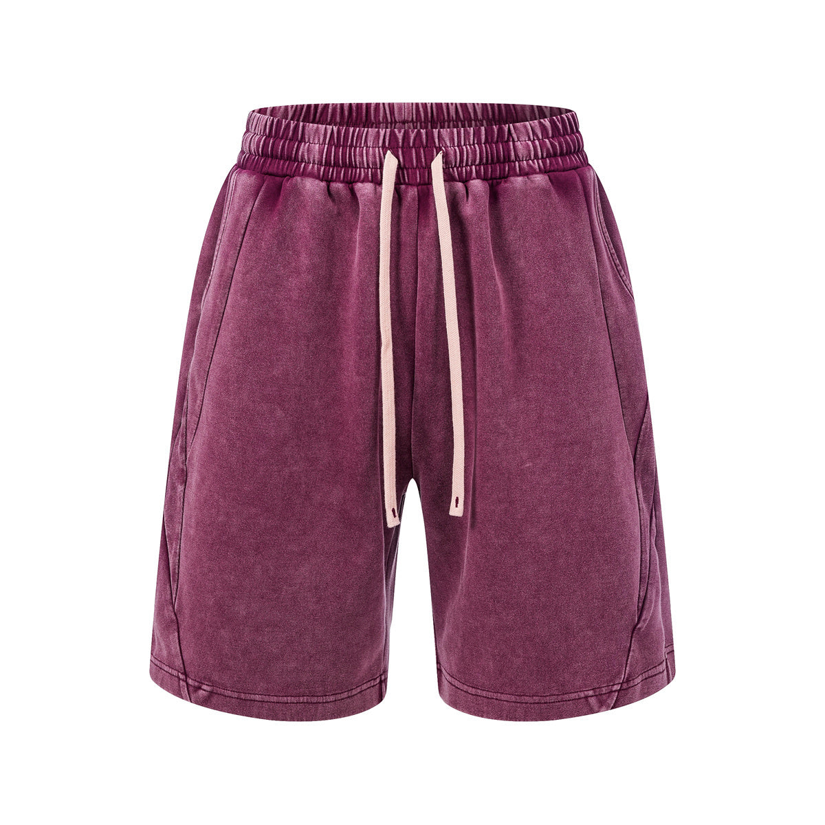 Casual Streetwear Washed Distressed Air Mamba Shorts