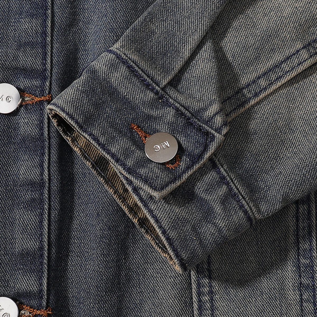 Leopard Patchwork Denim Trucker Jacket