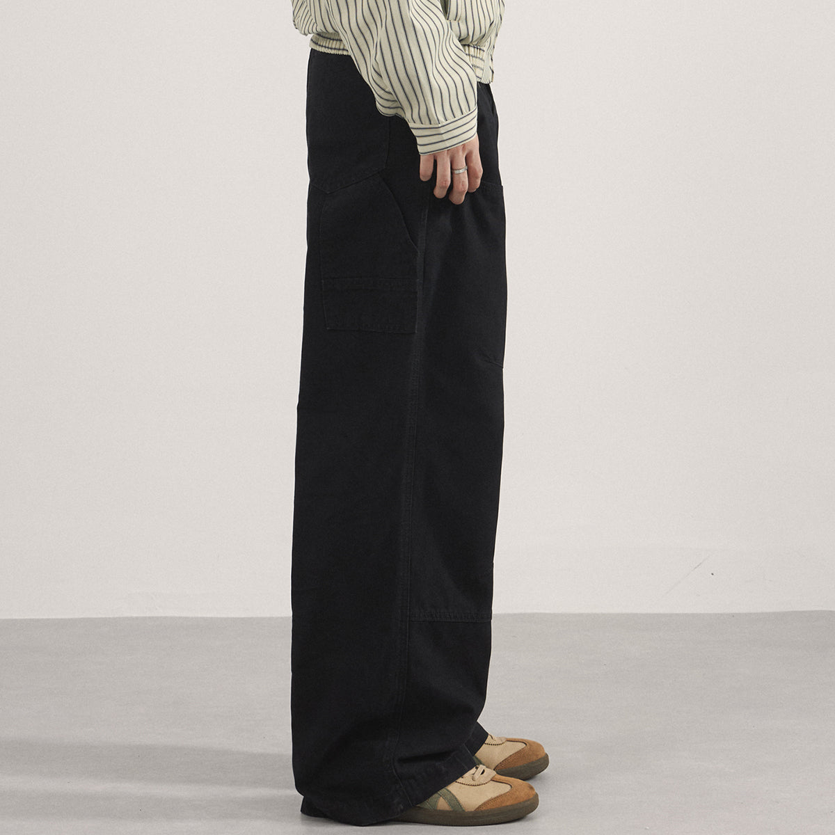 High Waist Loose Fit Cargo Pants