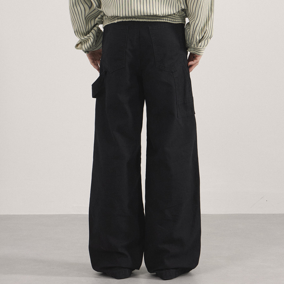 High Waist Loose Fit Cargo Pants