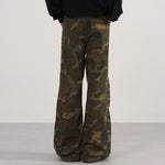 Casual Comfort Utility Camouflage Cargo Pants