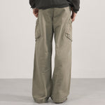 Relaxed Fit Tactical Cargo Zipper Pants