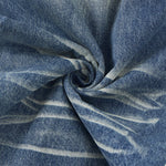 Wide Leg Vintage Washed Distressed Denim Pants