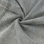 Wide Leg High Waist Distressed Denim Jeans