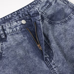 Distressed Wide Leg Cargo Pants