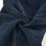 Retro Patchwork Curved Blade Denim Jeans