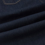 Knife Cut Patchwork High Waist Wide Leg Jeans