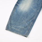 Curved Blade Wide Leg High Waist Vintage Jeans