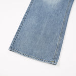 Comfort Fit Light Blue Wide Leg Everyday Jeans