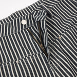 High Waisted Striped Wide Leg Casual Pants