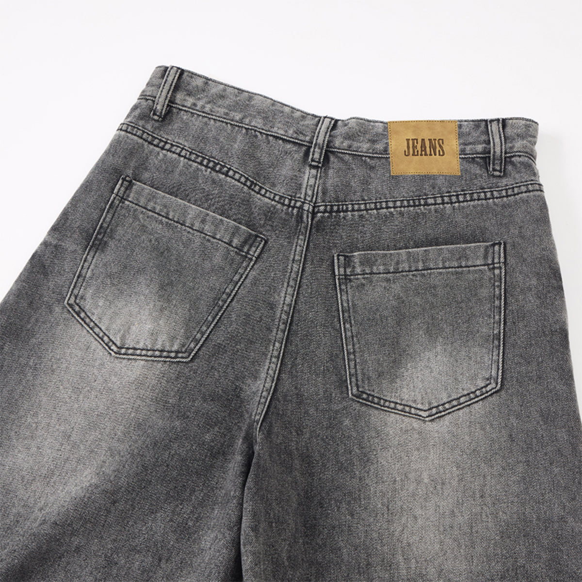 Distressed Vintage Scimitar Jeans