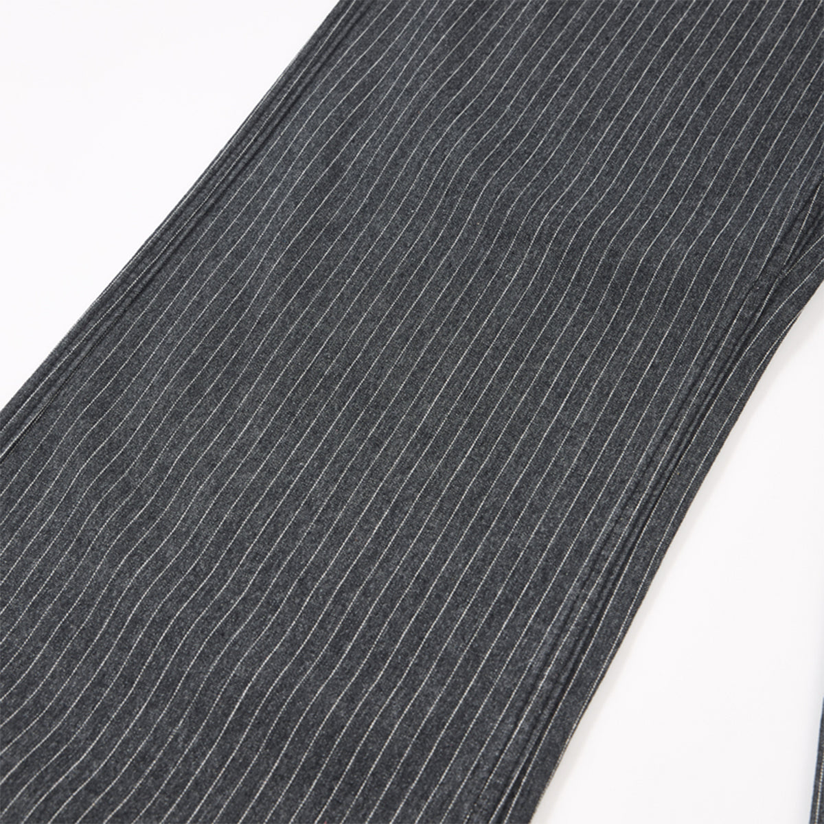 Tailored High Waist Wide Leg Striped Pants