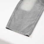 Vintage Gray Distressed High Waist Jeans