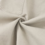 Curved Seam Cargo Loose Fit Pants