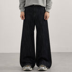 Classic Dark Wash High Waist Wide Leg Jeans