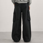 Utility Wide Leg Side Pocket Pants