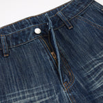 Vintage Wash High Waist Loose Wide Leg Jeans