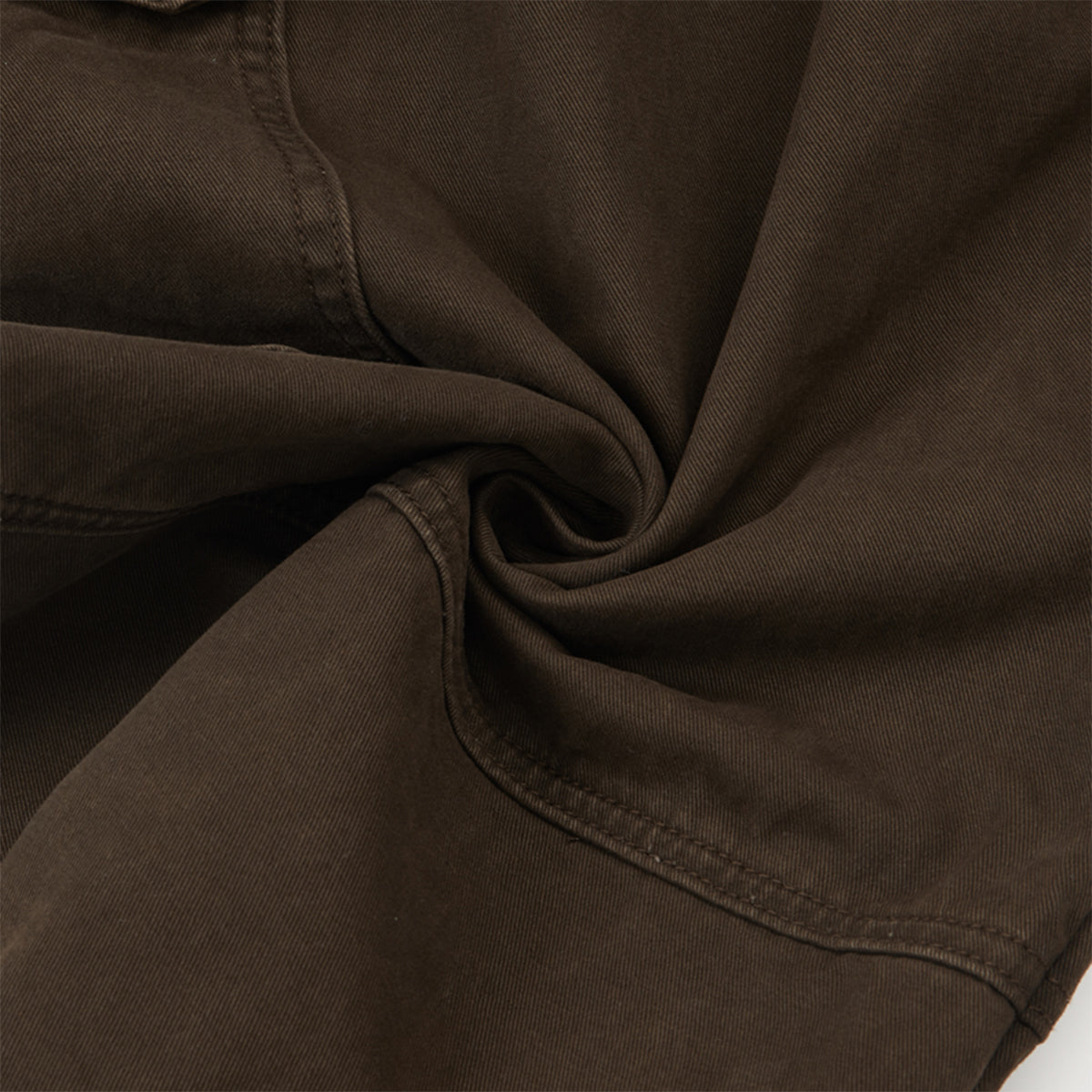 Vintage Brown Oversized Pocket Cargo Pants