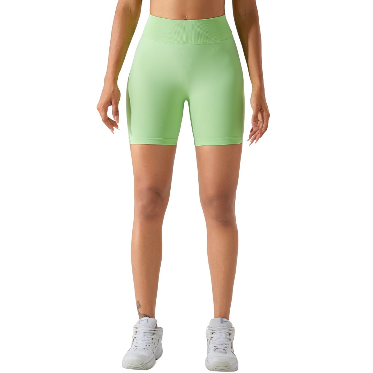 High-Waisted Quick Dry Workout Shorts