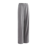 Women's Relaxed Straight Leg Ribbed Trousers