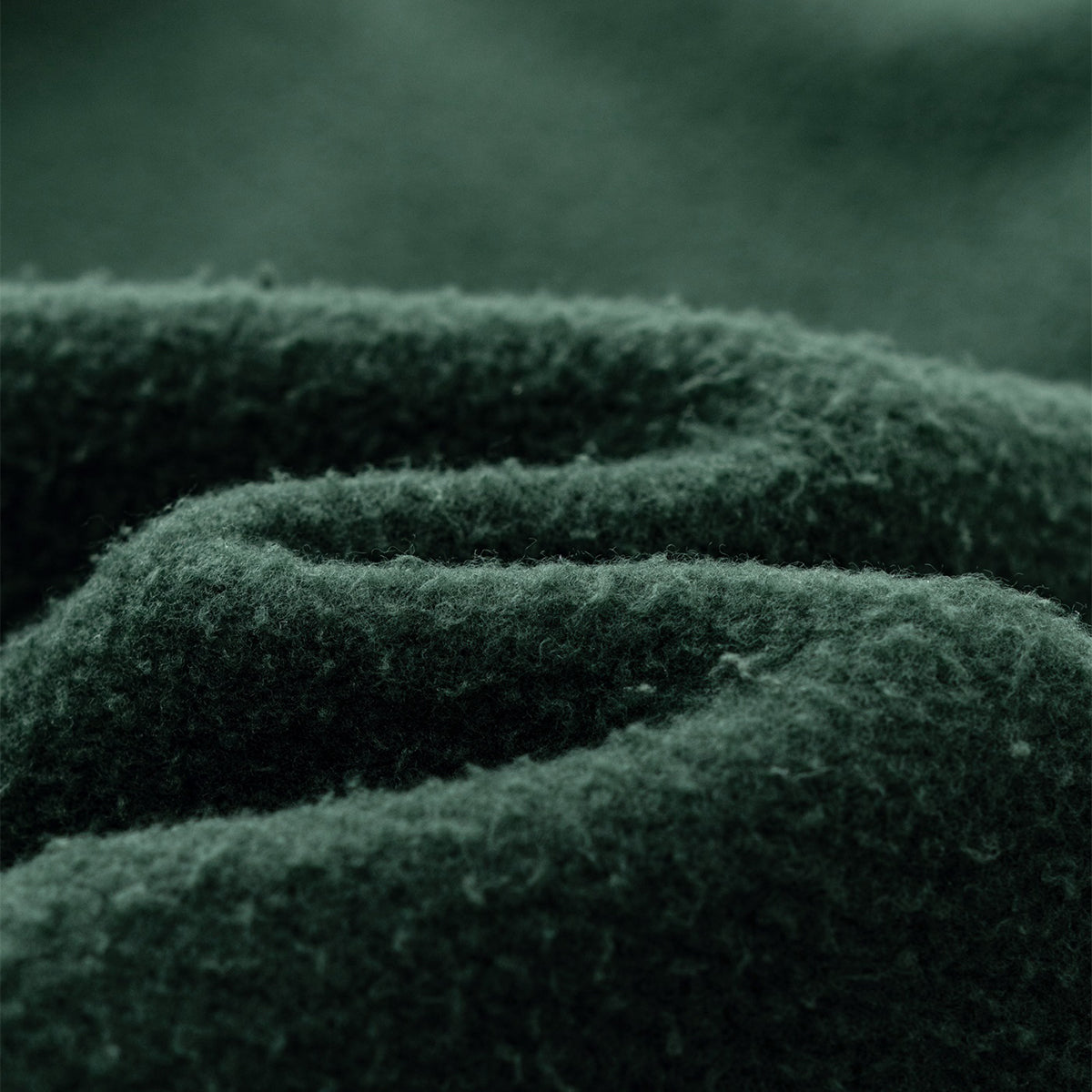 Crew Neck Mock Two-Layer Fleece Sweatshirt