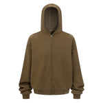 Fleece Lined Full Zip Front Hoodie