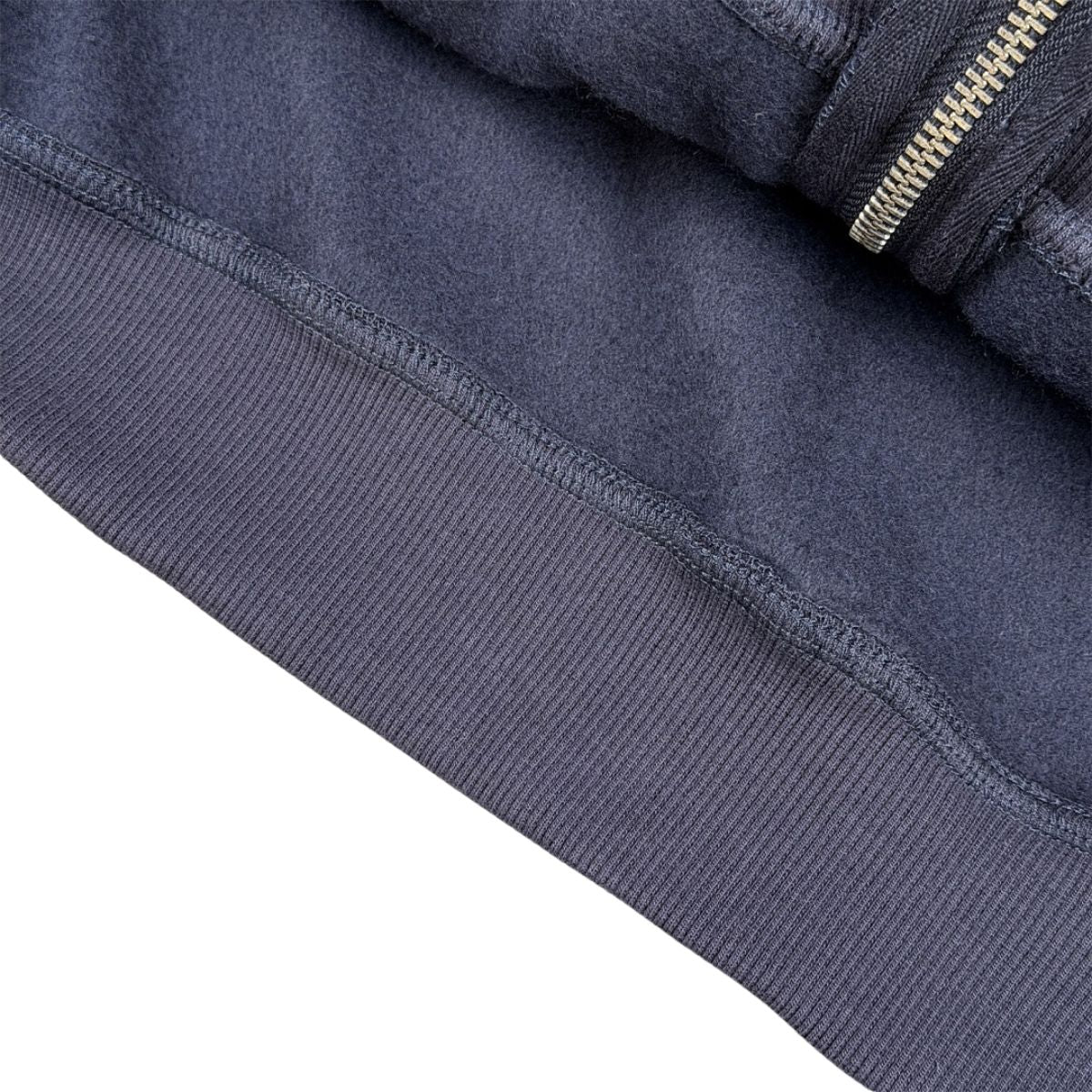 Boxy Cropped 340G Thermal Fleece Zip Hoodie