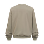 Brushed Fleece Soft Crewneck Pullover Sweatshirt