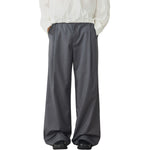 Pleated Wide-Leg Trousers