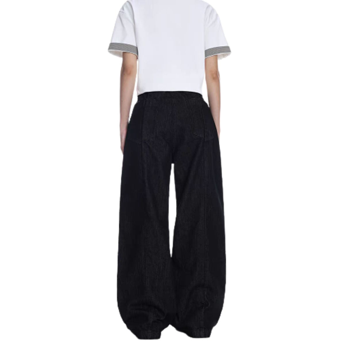 Vintage Rhinestone Straight Leg Jeans
