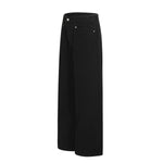 Men's Vibe Streetwear Straight-Leg Denim Pants with Pocket Details