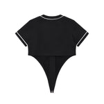 Women’s Y2K Color Block Raglan Baseball Tee