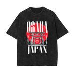 Osaka Japanese Stone Wash Graphic Tee-INNBLAC Fashion Apparel