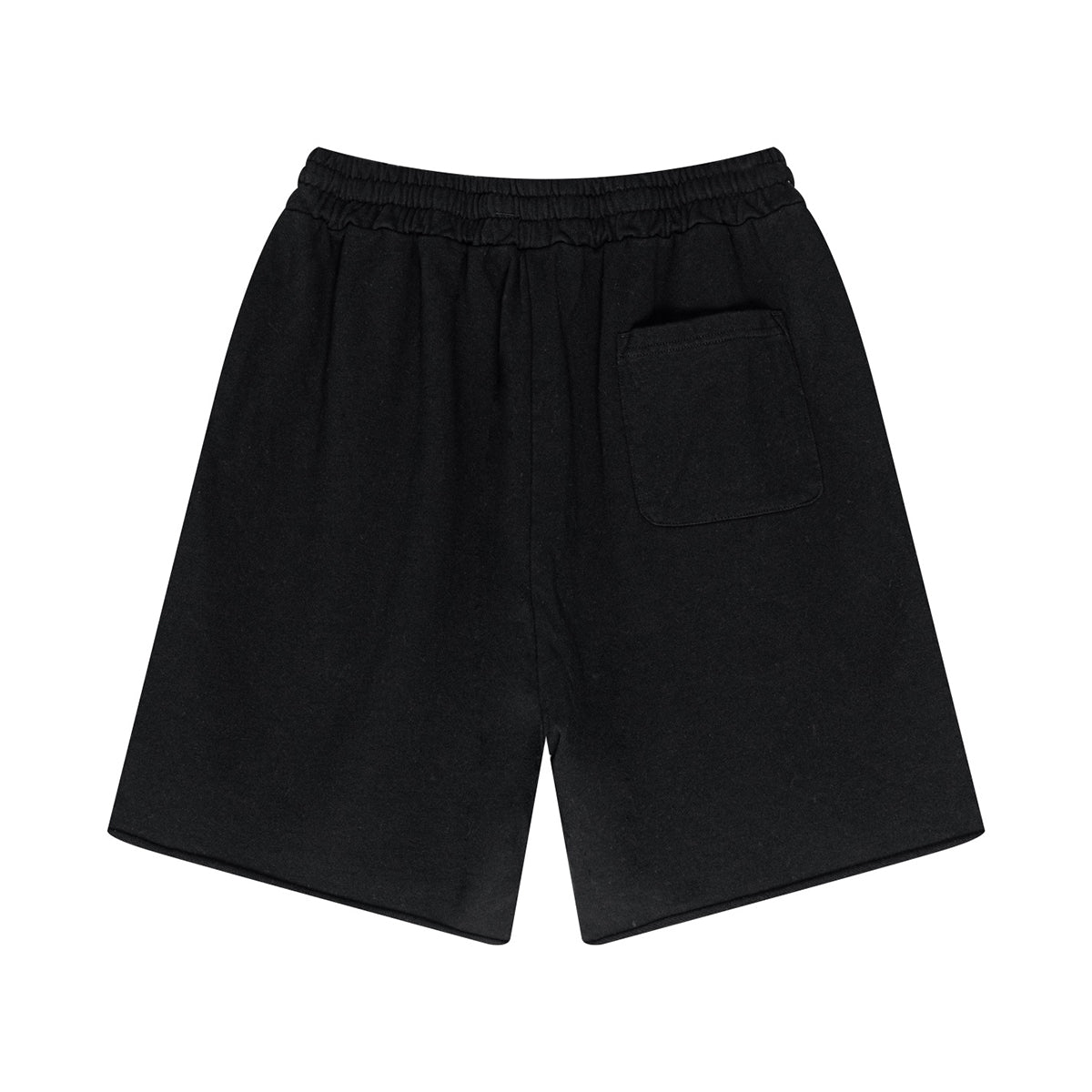 Raw Edge Destructive Short Pants